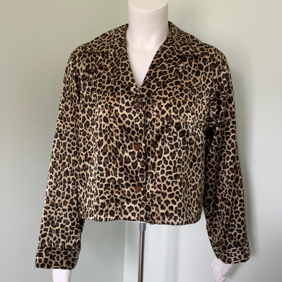 Victoria’s Secret Classic Leopard 2 Piece PJ Set Mobwife - Picture 1 of 8